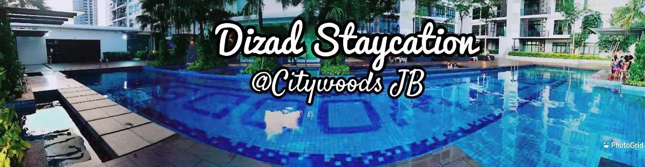 Dizad Staycation Citywoods Homestay Johor Bahru Hsa Netflix Apartment