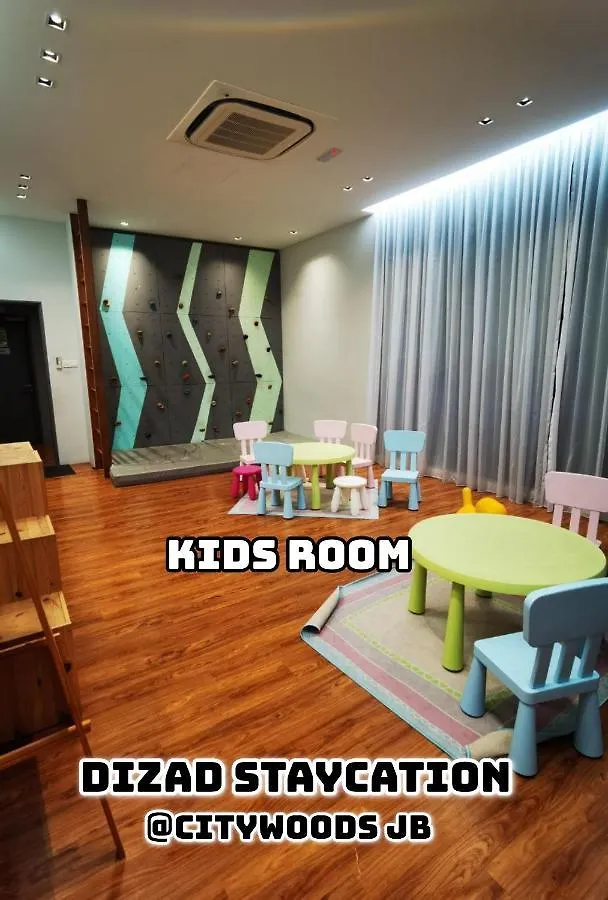 Dizad Staycation Citywoods Homestay Johor Bahru Hsa Netflix