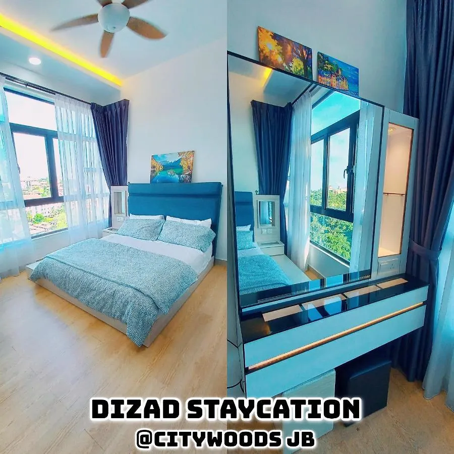 Apartment Dizad Staycation Citywoods Homestay Johor Bahru Hsa Netflix