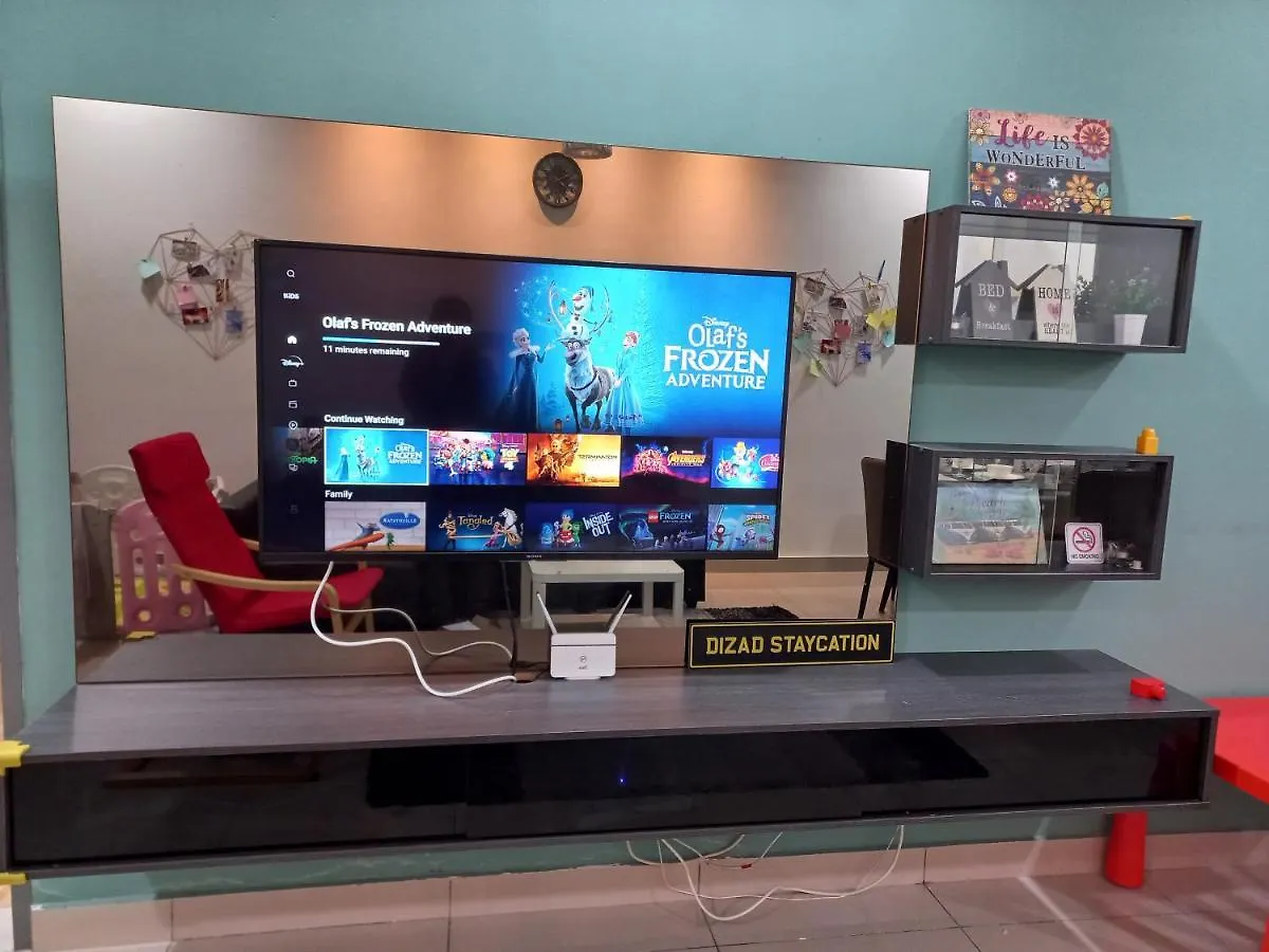 Apartment Dizad Staycation Citywoods Homestay Johor Bahru Hsa Netflix